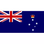 Vektorové grafiky vlajka Victoria